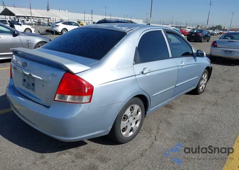 2007 Kia Spectra Ex z USA, uszkodzony, nr VIN KNAFE122375485907